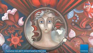 Algirdo Steponavičiaus ir Birutės Žilytės sukurta freska