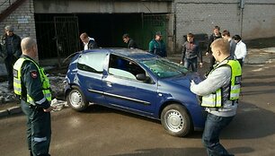 Avarija Kaune, &Scaron;iaurės prospekte