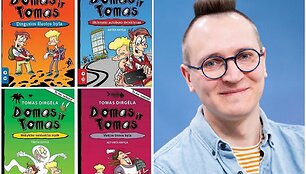 Ra&scaron;ytojas Tomas Dirgėla ir jo knygos