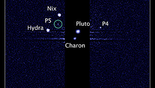 „Hubble“ aptiko penktą Plutono palydovą