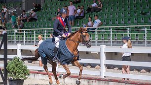 5-mečių žirgų grupės čempionai Matas Petraitis ir Quidam Stakkato