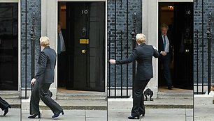 Ingrida Šimonytė ir Borisas Johnsonas