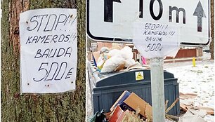 Įspėjimas ne&scaron;iuk&scaron;linti