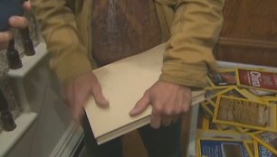 Žmogus knygoje rado 20 tūkst. JAV dolerių