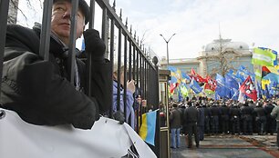 Protestas Ukrainoje.