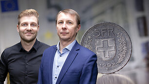 Martynas Ju&scaron;ka ir Arvydas Jacikevičius