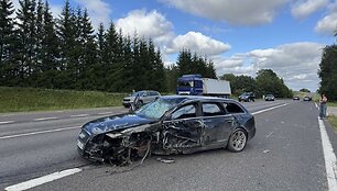 Avarija Tel&scaron;ių rajone