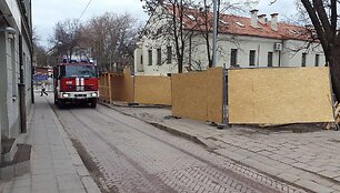 Vilniuje rastas sprogmuo 