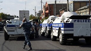 Armėnijoje &ndash; įkaitų drama