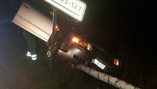 Vairuotojas nenukentėjo