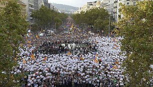Protestas Katalonijoje