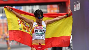 Moterų 20 km sportinio ėjimo varžybos, čempionė Maria Perez