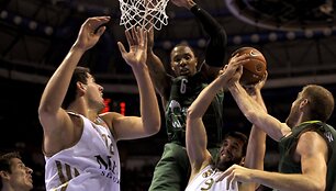 &bdquo;Unicaja&ldquo; &ndash; &bdquo;Real&ldquo; rungtynių akimirka