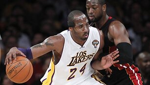 Kobe Bryantas ir Dwyane'as Wade'as