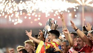 &bdquo;Valencia&ldquo; triumfas Ispanijos Karaliaus taurės finale