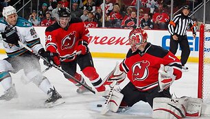 &bdquo;Devils&ldquo; &ndash; &bdquo;Sharks&ldquo; rungtynių akimirka