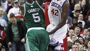 &bdquo;76ers&ldquo; &ndash; &bdquo;Celtics&ldquo; rungtynių akimirka