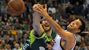 &bdquo;Unicaja&ldquo; &ndash; &bdquo;Real&ldquo; rungtynių akimirka