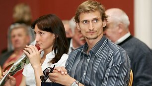Donata Rim&scaron;aitė ir Edvinas Krungolcas