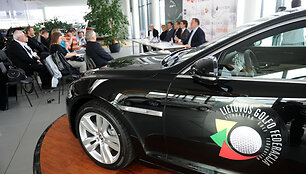 Lietuvos golfo federacija ir &bdquo;Jaguar&ldquo; tapo partneriais