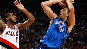 Atakuoja Dirkas Nowitzkis