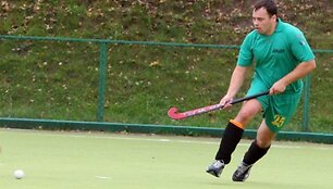 Geriausias 2010 m. Lietuvos žolės riedulininkas Darius Preidis (Vilniaus SK &bdquo;Ardas-Rudamina&ldquo;)