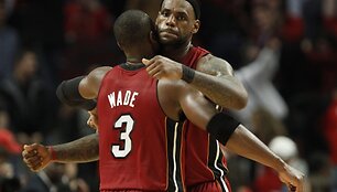LeBronas Jamesas ir Dwyane'as Wade'as