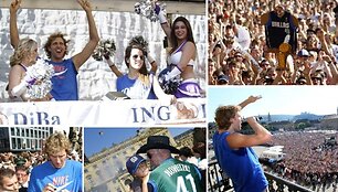 Dirko Nowitzkio sutiktuvės gimtajame Vurcburge