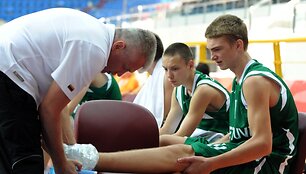 Domantas Sabonis susižeidė čiurną