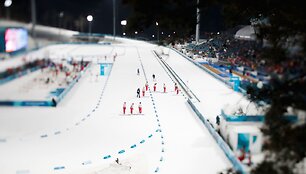 Biatlono varžybos Pjongčange