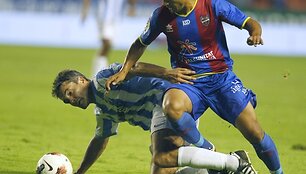 &bdquo;Levante&ldquo; &ndash; &bdquo;Malaga&ldquo; rungtynių akimirka