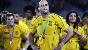 Australijos regbininkas Nathanas Sharpe'as