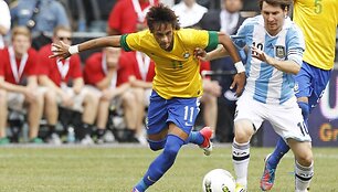Neymaras ir Lionelis Messi