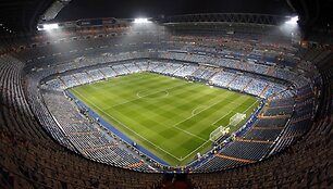 &bdquo;Santiago Bernabeu&ldquo; stadionas i&scaron; vidaus