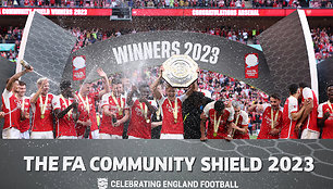 „Arsenal“ triumfas „Community Shield“ taurės mače