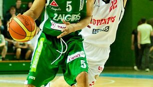 &bdquo;Žalgirio&ldquo; ir &bdquo;Juventus&ldquo; rungtynių akimirka