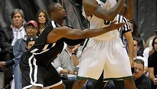 Dwayne'as Wade'as ir LeBronas Jamesas