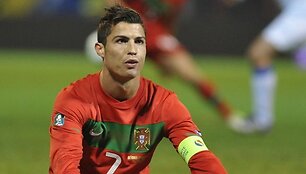 Cristiano Ronaldo sėdi &bdquo;daržovių lauke&ldquo;