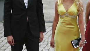 Natalija Bunkė ir verslininkas Danielius Bunkus