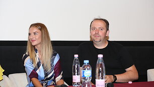 Filmo &bdquo;Moterys meluoja geriau. Robertėlis&ldquo; spaudos konferencija