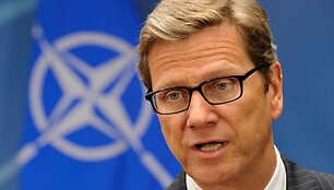 Vokietijos užsienio reikalų ministras Guido Westerwelle