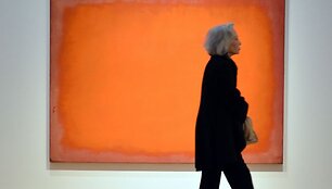 Marko Rothko paveikslas &bdquo;Oranžinė, raudona, geltona&ldquo; parduotas už 86,9 mln. dolerių