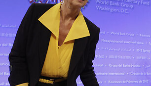 Tarptautinio valiutos fondo direktorė Christine Lagarde