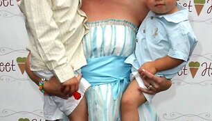 Melissa Joan Hart su vaikais