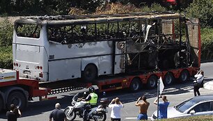 Teroro i&scaron;puolis Burgaso kurorte 