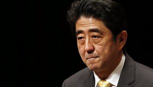 Japonijos premjeras Shinzo Abe