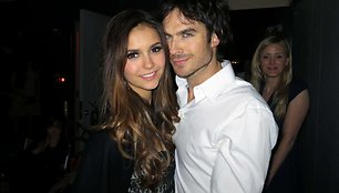 Nina Dobrev ir Ianas Somerhalderis