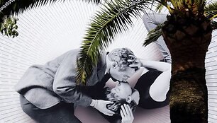 66-ojo Kanų kino festivalio plakatas su Joanne Woodward ir Paulu Newmanu filme &bdquo;A New Kind of Love&ldquo;