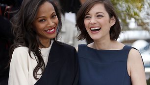 Marion Cotillard ir Zoe Saldana