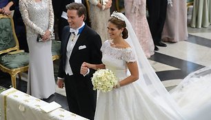 Švedijos princesė Madeleine ir Chrisas O'Neillas